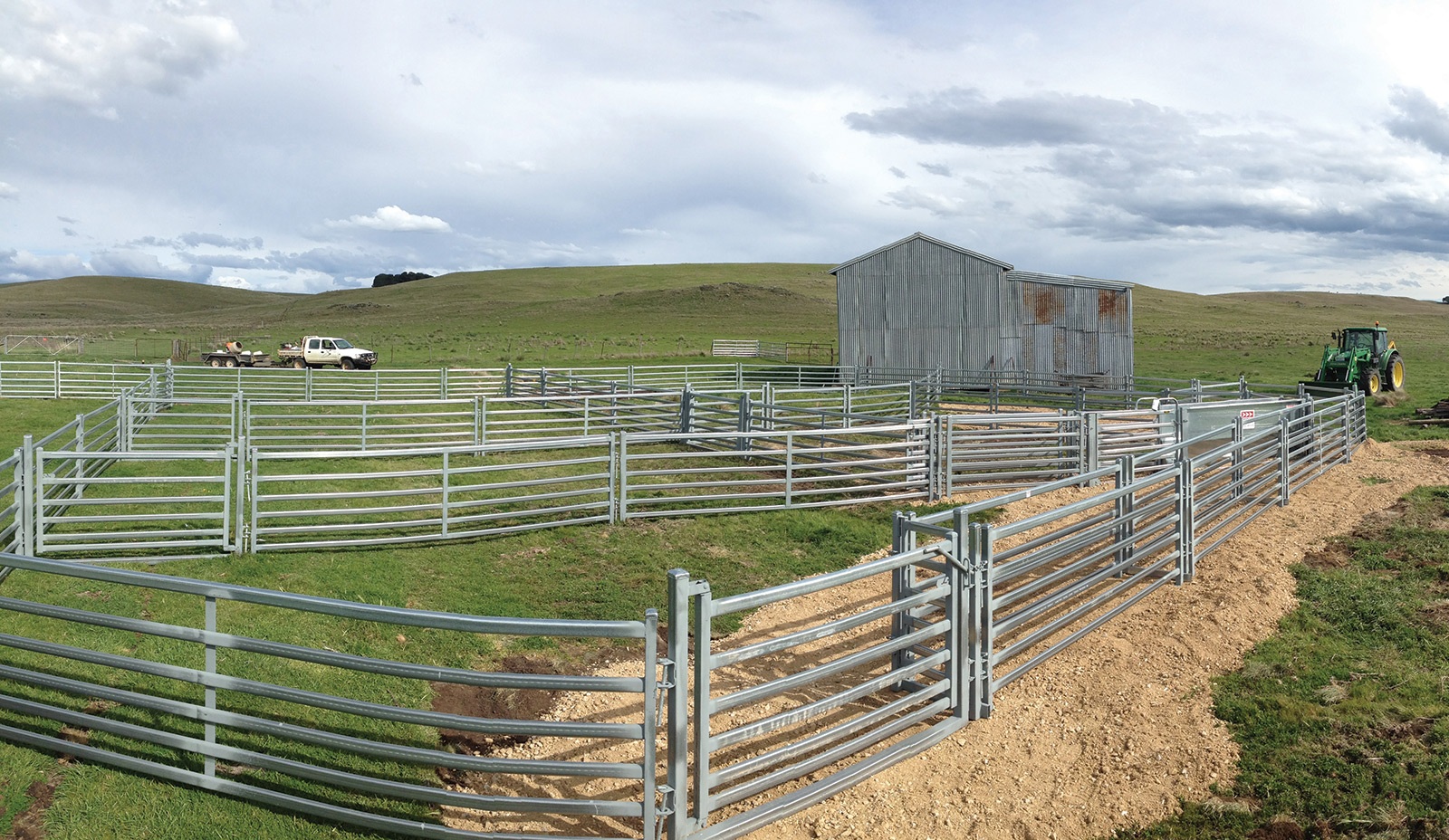 Sheep Yard Case Study - Lochibie Stockyard | Arrowquip